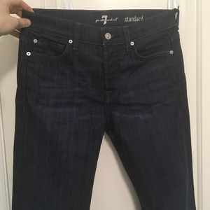 EUC 7 For All Mankind Standard 30x31 Spandex